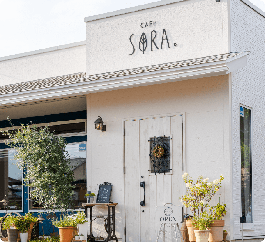 CAFE SORA。 米沢 カフェ